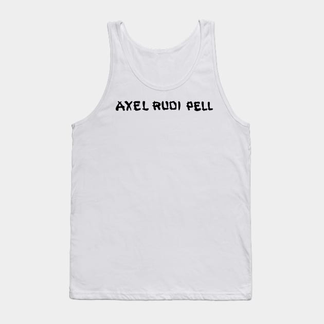 Axel Rudi Pell Tank Top by Tc Havikall